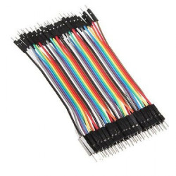 Fios Jumpers (10cm) - Pacote com 20 unidades