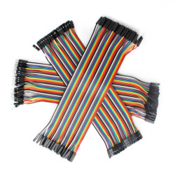 Fios Jumpers (30cm) - Pacote com 20 unidades